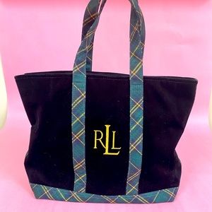 Vintage Ralph Lauren velvet bag